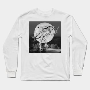 Crucian on the Moon Long Sleeve T-Shirt